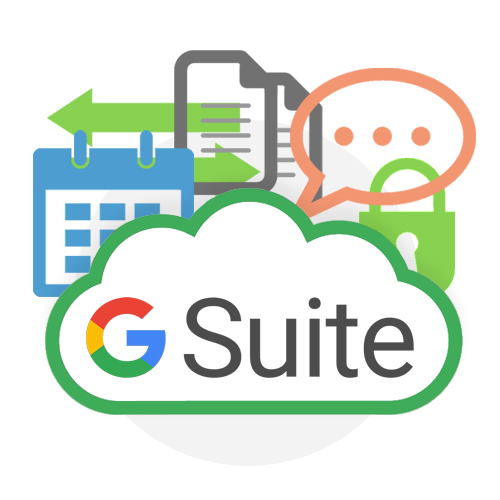 G Suite Cloud Email Hosting Graphic