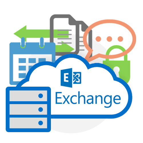 Hybrid Hosted Microsoft Exchange Email Hosting Graphic