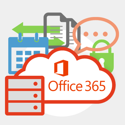 Hybrid Office 365 Business Email Hosting Graphic