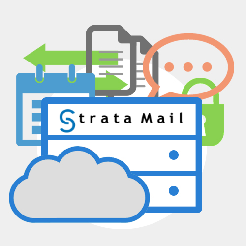 StrataMail VPS Email Hosting Graphic